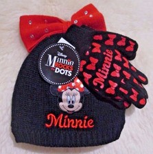 New with Tag - Hat and Glove Set  Disney - Minnie 