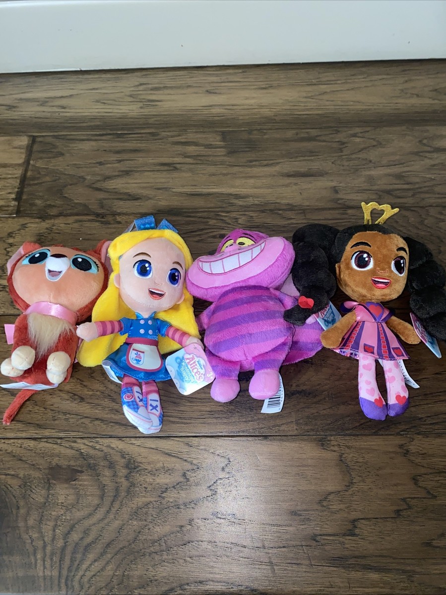 Just Play Alice In Wonderland Bakery Small Plush -Alice Cheshire