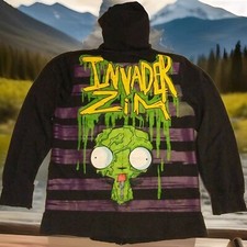 Invader Zim - Mighty Fine - GIR - MF Hoodie XL