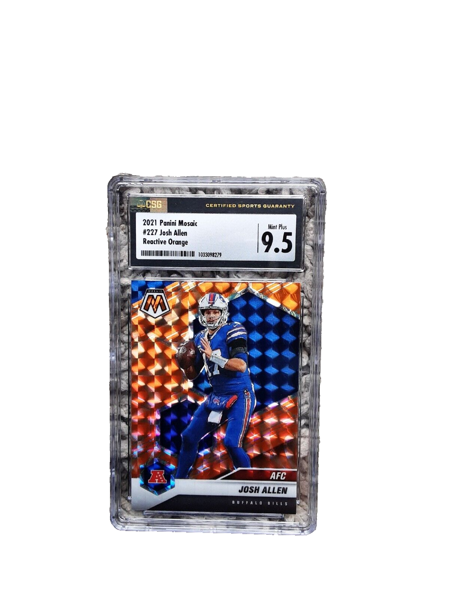 2021 Panini Mosaic - Variations AFC Josh Allen #227 Mosaic