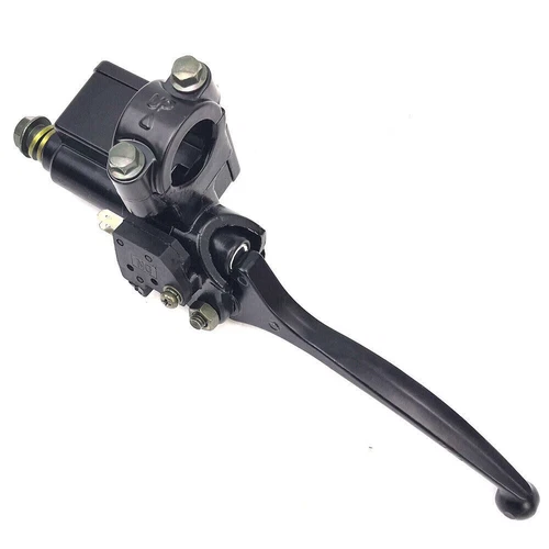 22mm Rechts Bremspumpe Bremszylinder Bremshebel Schwarz Fuer Roller Motorrad DE - Bild 4 von 9