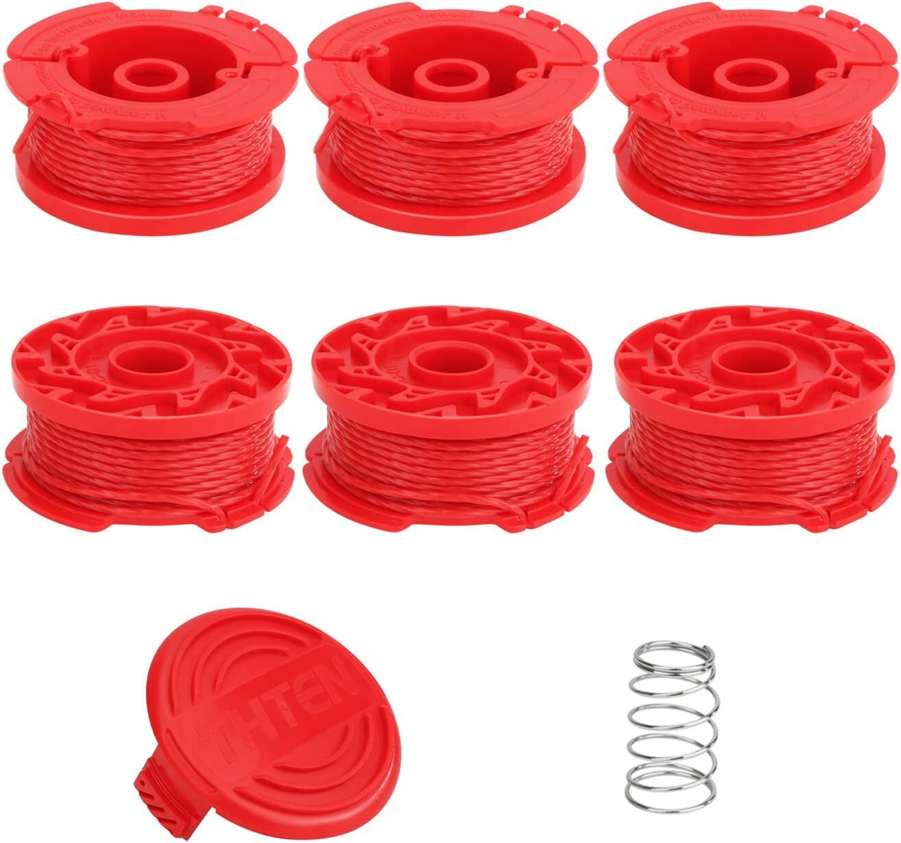 8 Pack For Craftsman CMZST0803 CMZST080 Trimmer Spool 20ft 0.080