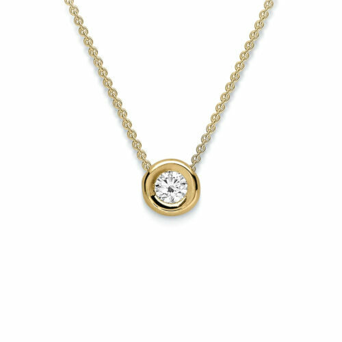 Jewelco London Orecchini A Cerchio Donna In Oro Giallo 9k - Creoli Classici Con Chiusura A Scatto, 20 Mm, In Astuccio Regalo
