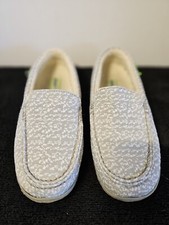 Minnetonka Eco Pine Men's Grey Indoor/Outdoor Moccasin Slippers Size 9