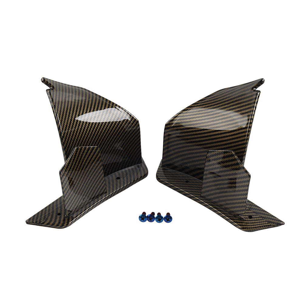 Motorrad Front Spoiler Für BMW S1000RR 2015-2018 - Aerodynamische Winglets Schwarz