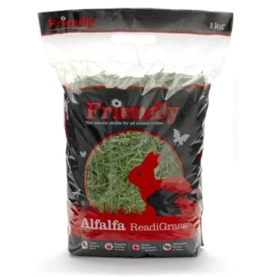 Friendly Readigrass Alfalfa - Guinea Pigs Dried Grass For Small Animals Rabbit