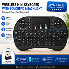 Air Mouse 2.4G Wireless I8 MINI Touchpad Keyboard Remote Control for Smart Tv