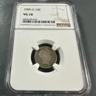 1905-O 10C Barber Dime NGC VG10 (89038)