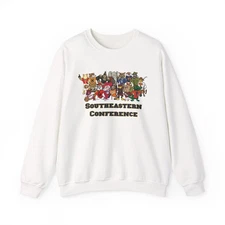 Southeastern Conference Crewneck Sweatshirt, College Sweatshirt, Unisex [...]