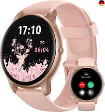 Parsonver Smartwatch Damen Rund mit Telefonfunktion …