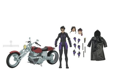 Teenage Mutant Ninja Turtles: The Last Ronin Casey Marie + Motorcycle NECA 18cm