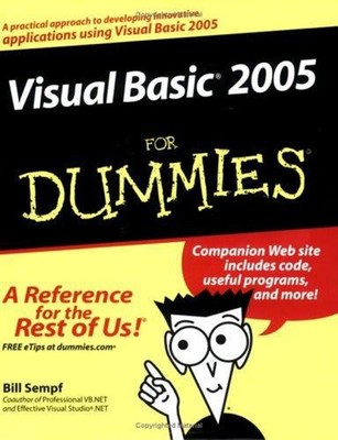 Visual Basic 2005 for Dummies Paperback Bill Sempf