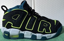 Brand New Nike Air More Uptempo 'Black Volt Geode Teal' Size 5.5Y