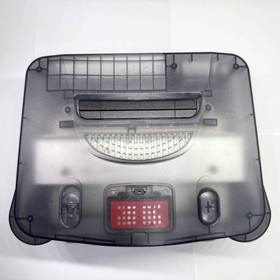 Nintendo 64 Clear Black Console w 64DD Controller Randnet Disk SimCity64 Tested