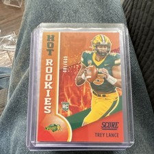 Trey Lance Score Hot Rookies Press Proof Aspirations Rookie NFL 49ers NDSU Cards