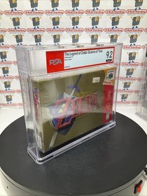 Legend Of Zelda Ocarina Of Time N64 MIJ Standard Release Sealed VGA WATA CGC PSA