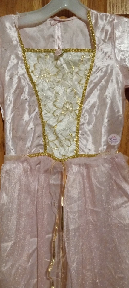 RUBIES BARBIE The PRINCESS & The PAUPER Child’s HALLOWEEN  Dress Up Gown Size 8  - Image 3 of 4