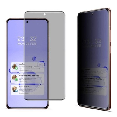 IMAK 3D Curved Privacy Tempered Glass for Realme GT7 Pro