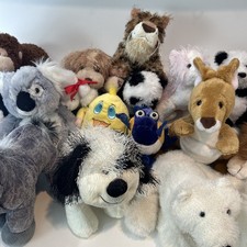 Ganz Webkinz Lot Of 19 Assorted Plush Stuffed Animals NO CODES