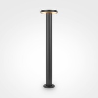 Moderne Stehlampen 1X12W Led 1000Lm IP65 3000K Schwarzgrau