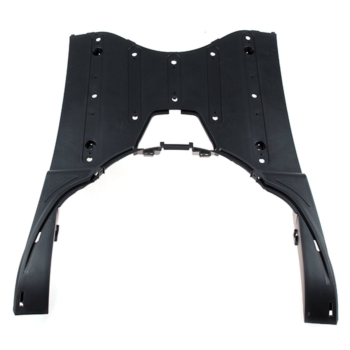Footwell Panel for ZN125T-Y Fairing Front Painted Plastic Black Scooter Screw-on