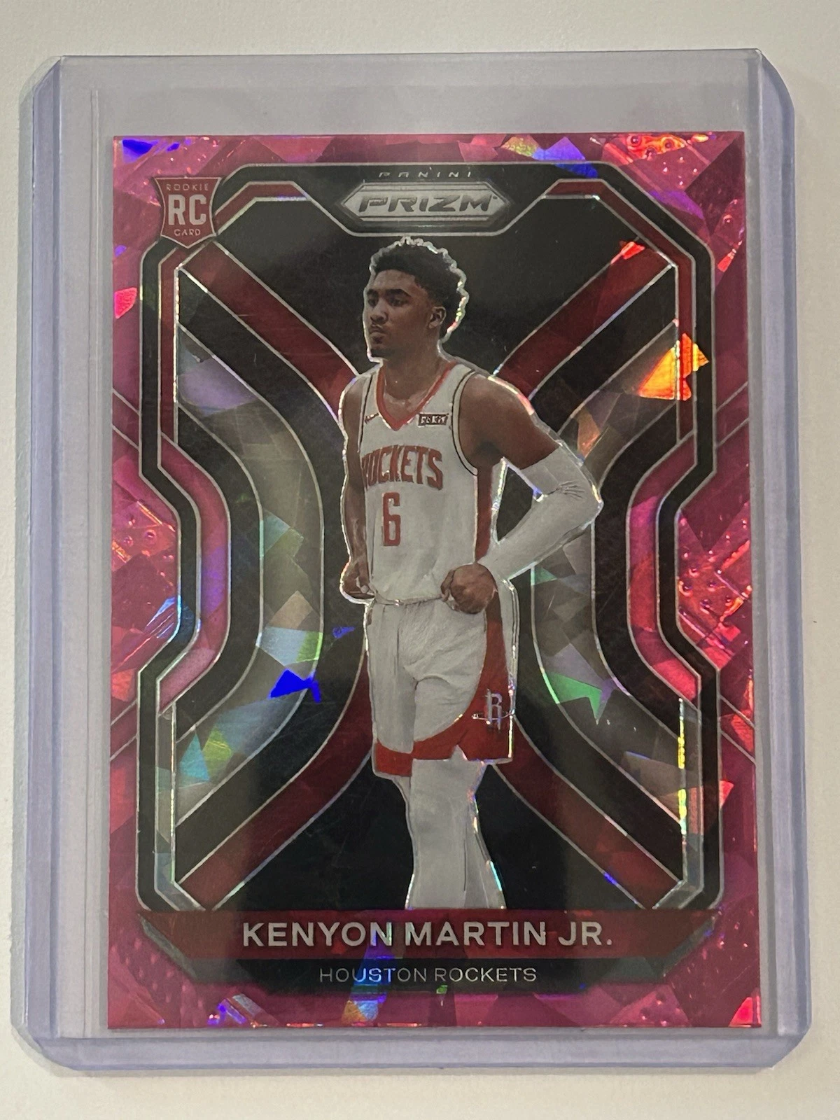2020-21 Panini Prizm - Kenyon Martin Jr. #265 Pink Ice Prizm (RC)