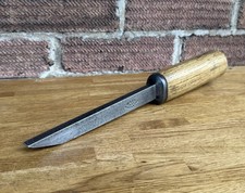 Vintage 7/16” Ward Heavy Duty Mortice Chisel Pig Sticker Woodworking Old Tool