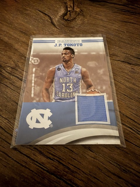 2016 Panini North Carolina Tar Heels - Memorabilia J.P. Tokoto #JPT-NC (MEM, RC)