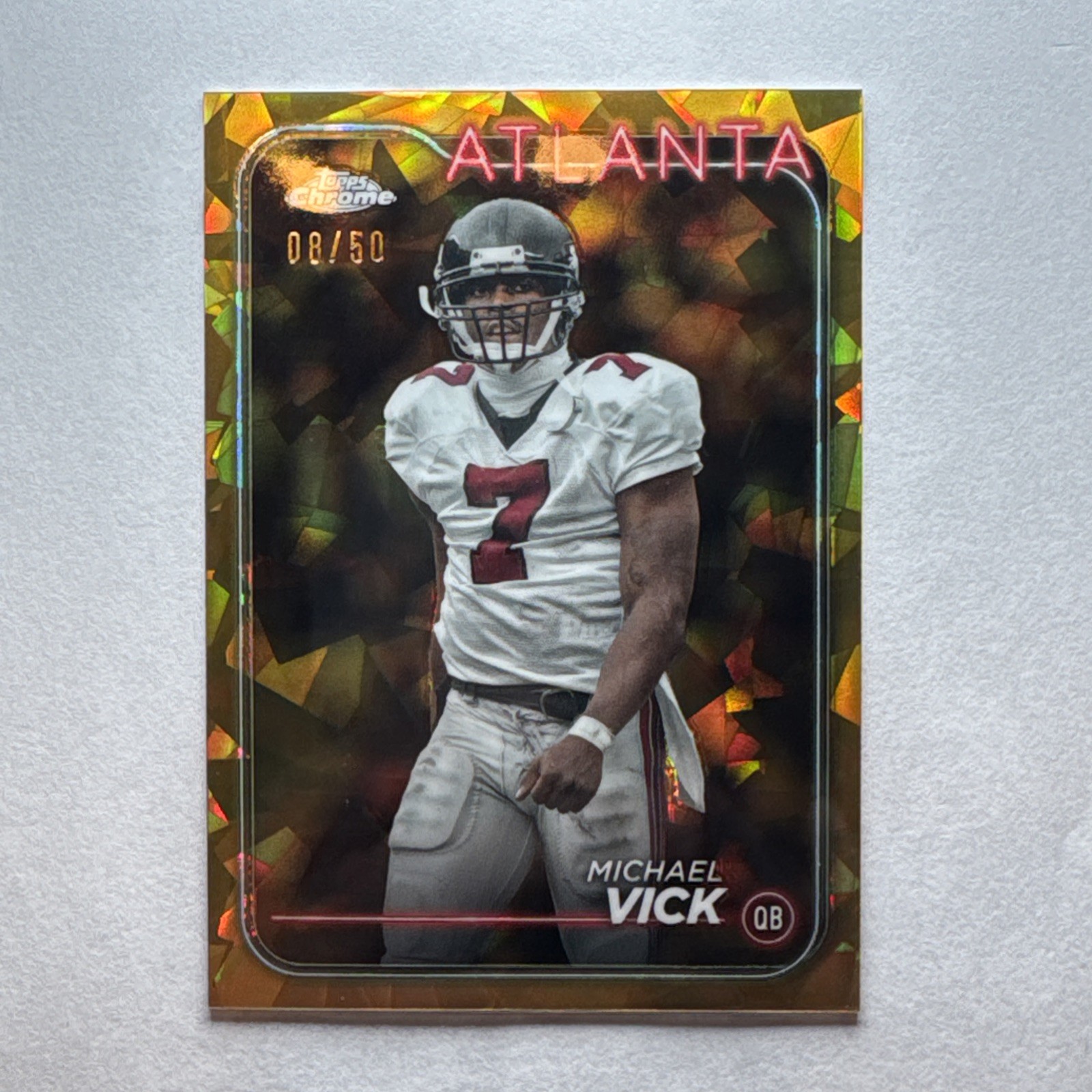 2024 Topps Chrome Sapphire Edition Gold /50 Michael Vick #2