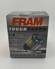 Fram Tough Guard Oil Filter Tg3593a Suregrip Box Of 6 Filters
