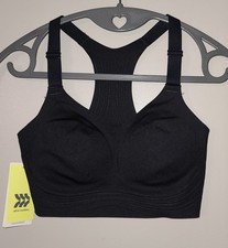 NWT Women's All In Motion XS High Support Embossed Racerback Run Sports Bra