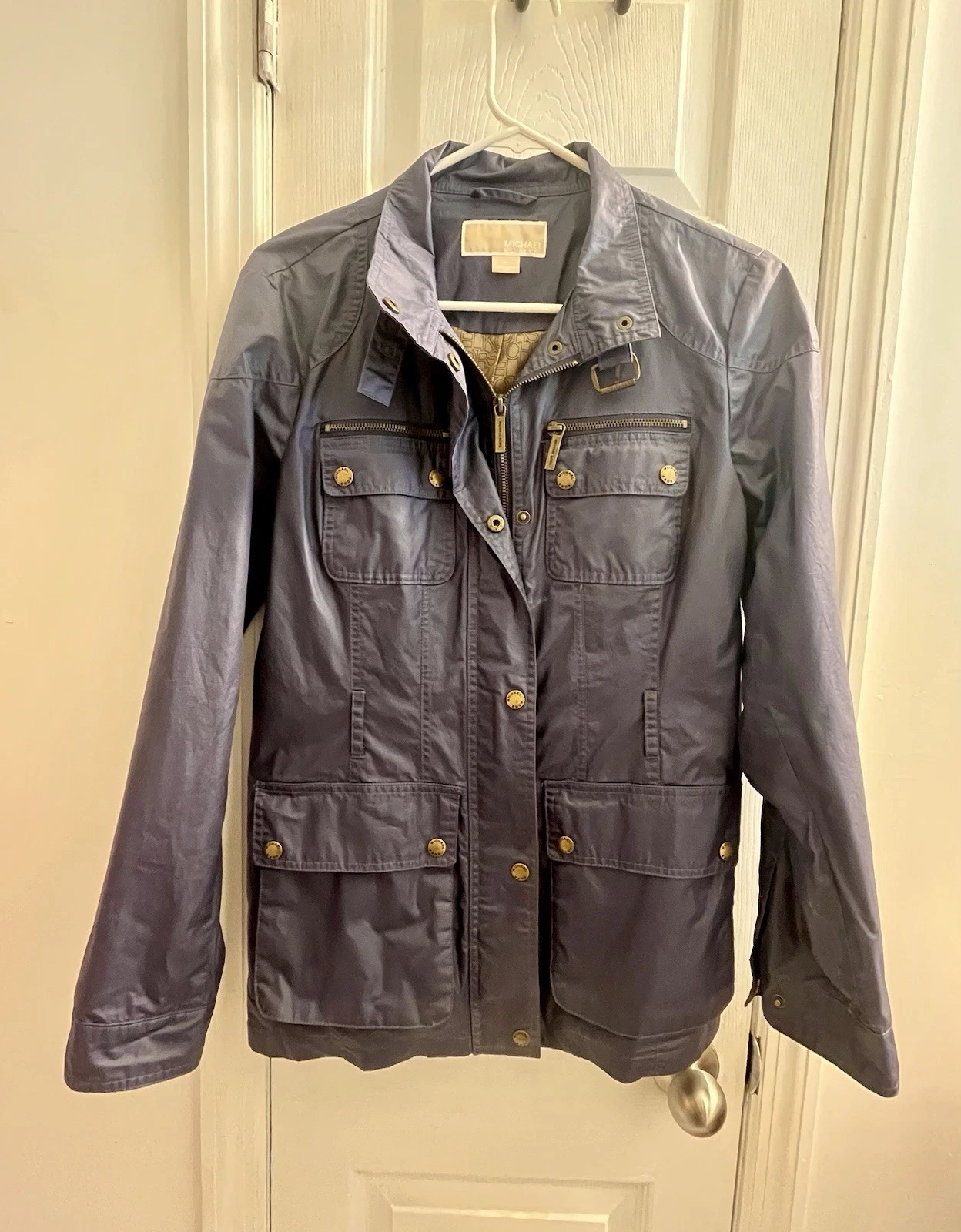 Giacca leggera Michael Kors blu navy