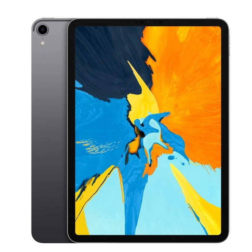 Apple iPad Pro 11-Inch 2018 Space Grey 64/256GB WiFi TouchID Warranty VG - Image 3 of 4