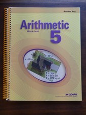 Abeka Arithmetic 5 Work-text Answer Key 4th E...