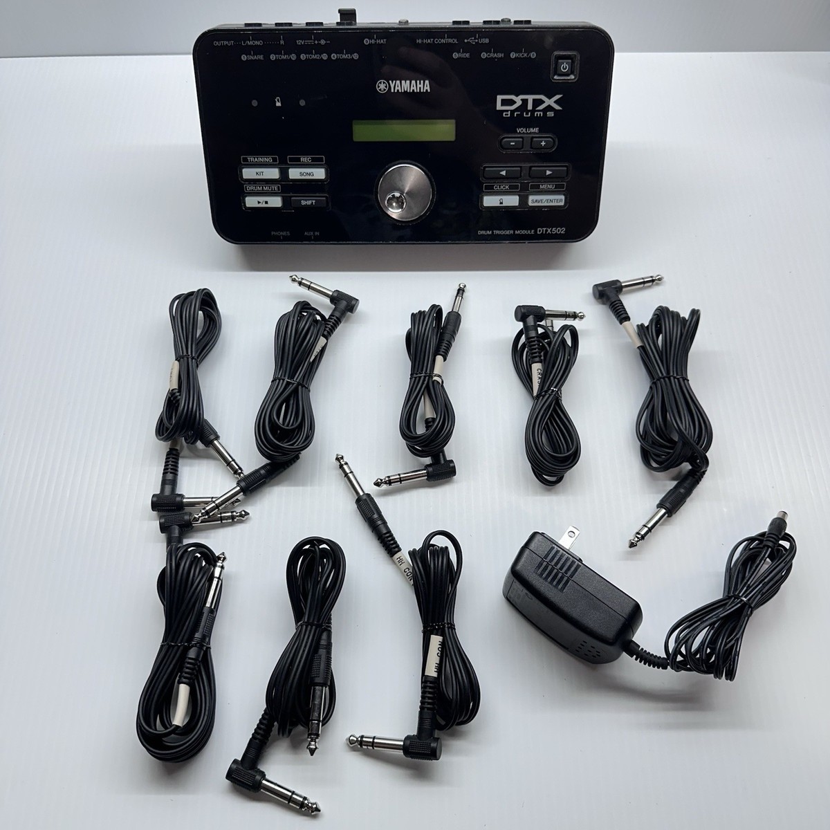 Yamaha DTX502 ドラムトリガーモジュール+ケーブル9本 Yamaha DTX502 ドラムトリガーモジュール+ケーブル9本 Yamaha DTX502