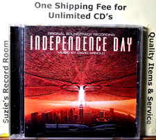 CD Independence Day Original Movie Soundtrack -David Arnold -COUPONS!