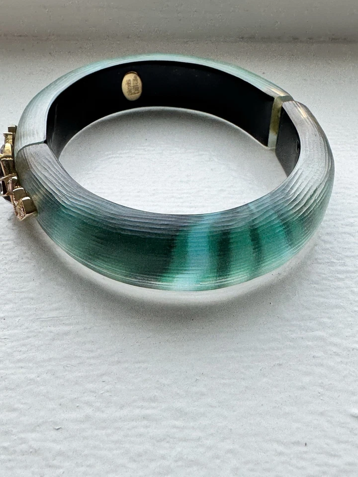 Подлинные серьги и браслет Alexis Bittar Lucite Swarovski - Изображение 4 из 4