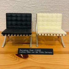 Reac Japan sedia di design sedia Barcellona in miniatura set di 2