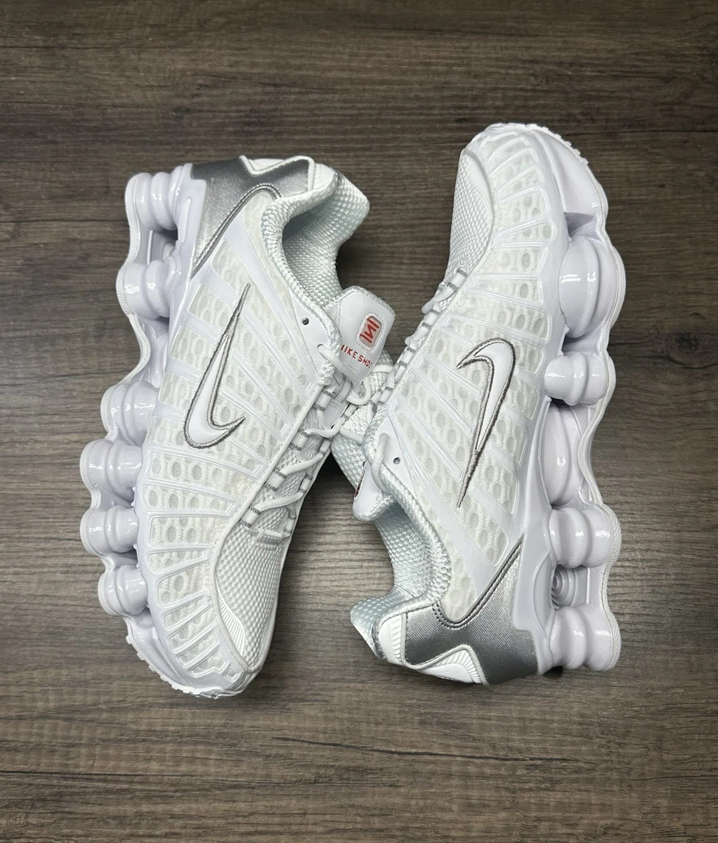 Nike Shox TL 2019 White Silver W for sale | eBay