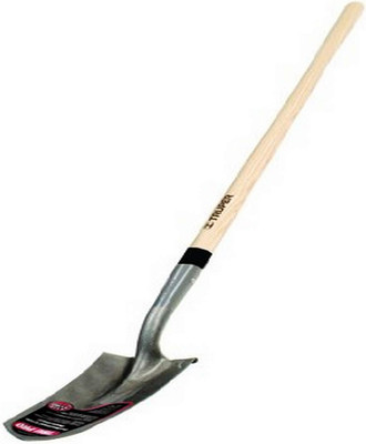 31348 Tru Pro 47-Inch Trenching Shovel, 5-Inch Blade, Ash-Wood Handle