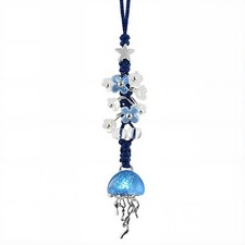 Blue Jellyfish Phone Charm Cute Summer Marine Ocean Cell Phone Charms Aesthet...