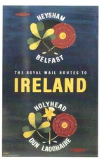 RAIL ADVERT IRELAN D HELSHAM -BELFAST FERRY CARD NO 10327492