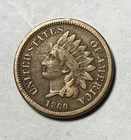 1860 Indian Head cent - copper nickel