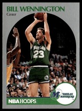 1990-91 Hoops Bill Wennington Dallas Mavericks #89