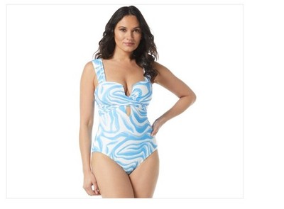 Coco Reef Women's Contours Harmonia One-Piece Swimsuit - Surf Blue