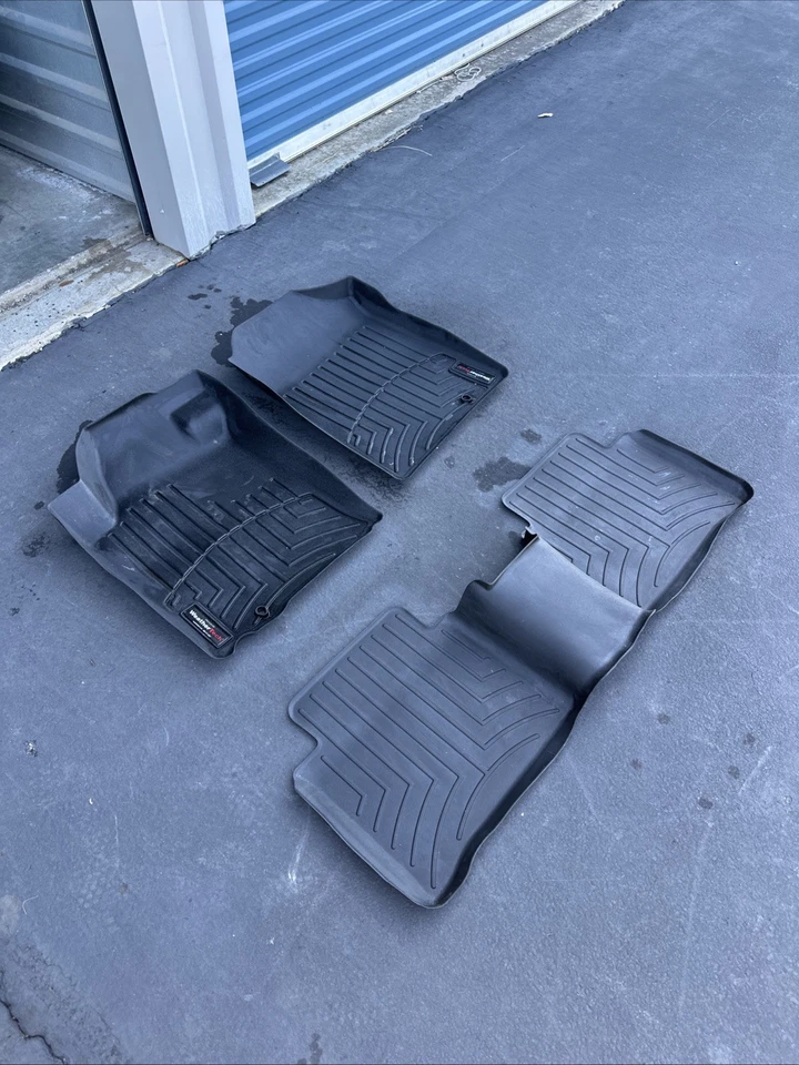 Alfombrillas WeatherTech 2009-2014 Nissan Máxima usadas - negras Foto 3 de 4