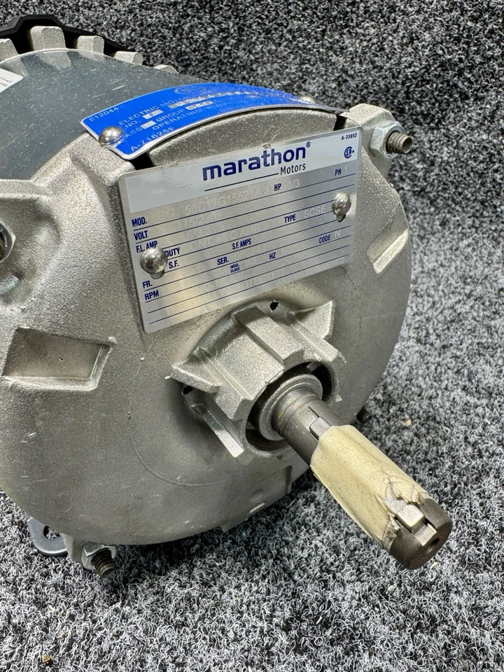 Marathon Leeson 056C17G15521 Hazardous Location Motor 1/3 hp, 115/208-230V AC - Image 3 of 4
