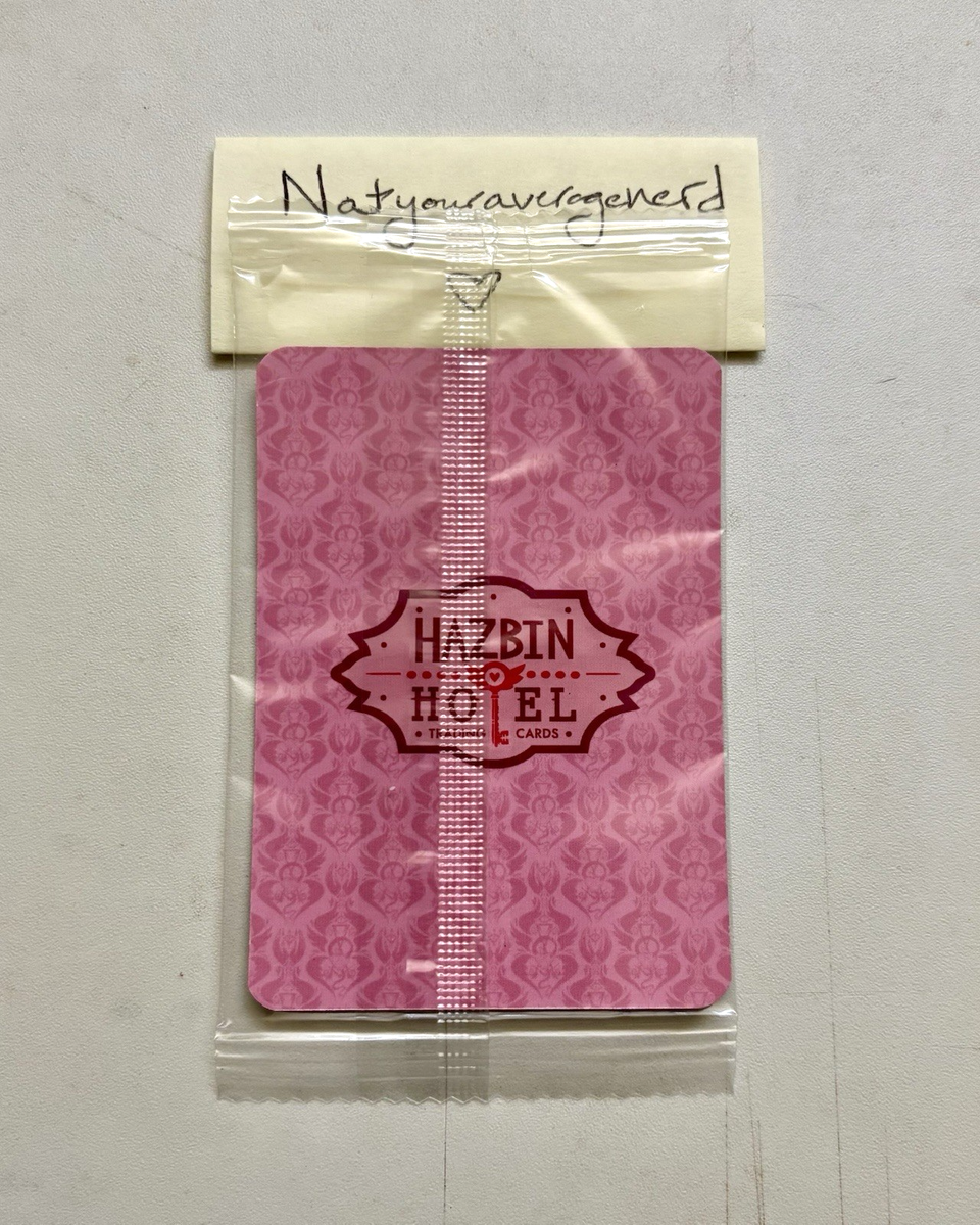NEW 2025 Hazbin Hotel TCG Promo Card 12 LUTE MASKLESS Cracked Ice