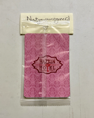 NEW 2025 Hazbin Hotel TCG Promo Card 12 LUTE MASKLESS Cracked Ice