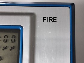 Nintendo RC-04 Game and Watch Silver Fire Boxed Japan Vintage Used #1652642